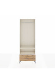 Arges Dolap 2 Raflı Tek Çekmeceli Tek Askılı 88x30x243 - S33M314V3A