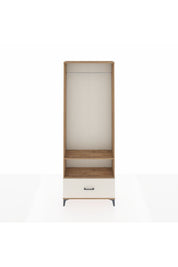 Arges Dolap 2 Raflı Tek Çekmeceli Tek Askılı 88x30x243 - S33M314V7A