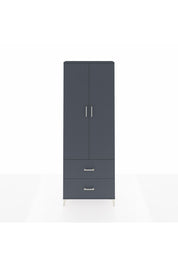 Arges Dolap Tek Raflı 2 Çekmeceli Tek Askılı 88x30x243 - S33M315V5A