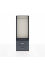 Arges Dolap Tek Raflı 2 Çekmeceli Tek Askılı 88x30x243 - S33M316V5A