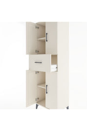 Hyperion Dolap 3 Raflı Tek Çekmeceli 4 Kapaklı 60x44x195 - S59M001V1B