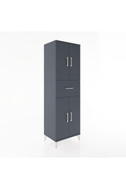 Hyperion Dolap 3 Raflı Tek Çekmeceli 4 Kapaklı 60x44x195 - S59M001V5B