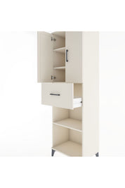 Hyperion Dolap 4 Raflı Tek Çekmeceli 2 Kapaklı 60x44x195 - S59M002V1B