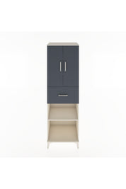 Hyperion Dolap 4 Raflı Tek Çekmeceli 2 Kapaklı 60x44x195 - S59M002V2B