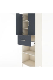 Hyperion Dolap 4 Raflı Tek Çekmeceli 2 Kapaklı 60x44x195 - S59M002V2B