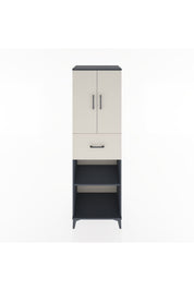 Hyperion Dolap 4 Raflı Tek Çekmeceli 2 Kapaklı 60x44x195 - S59M002V4B