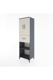 Hyperion Dolap 4 Raflı Tek Çekmeceli 2 Kapaklı 60x44x195 - S59M002V4B