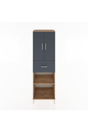Hyperion Dolap 4 Raflı Tek Çekmeceli 2 Kapaklı 60x44x195 - S59M002V8B