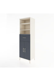 Hyperion Dolap 4 Raflı Tek Çekmeceli 2 Kapaklı 60x44x195 - S59M003V2B