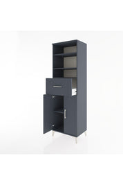 Hyperion Dolap 4 Raflı Tek Çekmeceli 2 Kapaklı 60x44x195 - S59M003V5B