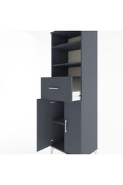 Hyperion Dolap 4 Raflı Tek Çekmeceli 2 Kapaklı 60x44x195 - S59M003V5B