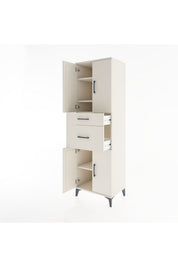 Hyperion Dolap 4 Raflı 2 Çekmeceli 4 Kapaklı 60x44x195 - S59M004V1B