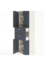 Hyperion Dolap 4 Raflı 2 Çekmeceli 4 Kapaklı 60x44x195 - S59M004V2B