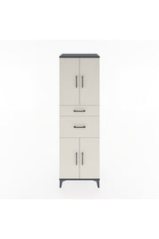 Hyperion Dolap 4 Raflı 2 Çekmeceli 4 Kapaklı 60x44x195 - S59M004V4B