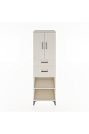 Hyperion Dolap 4 Raflı 2 Çekmeceli 2 Kapaklı 60x44x195 - S59M005V1B