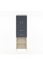 Hyperion Dolap 4 Raflı 2 Çekmeceli 2 Kapaklı 60x44x195 - S59M005V2B