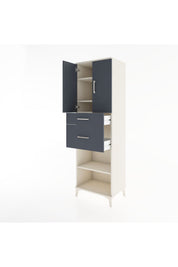 Hyperion Dolap 4 Raflı 2 Çekmeceli 2 Kapaklı 60x44x195 - S59M005V2B