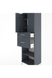 Hyperion Dolap 4 Raflı 2 Çekmeceli 2 Kapaklı 60x44x195 - S59M005V5B
