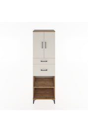 Hyperion Dolap 4 Raflı 2 Çekmeceli 2 Kapaklı 60x44x195 - S59M005V7B
