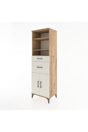 Hyperion Dolap 4 Raflı 2 Çekmeceli 2 Kapaklı 60x44x195 - S59M006V7B