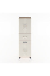 Hyperion Dolap 4 Raflı 2 Çekmeceli 4 Kapaklı 60x44x195 - S59M007V7B