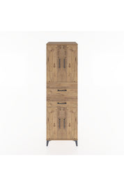 Hyperion Dolap 4 Raflı 2 Çekmeceli 4 Kapaklı 60x44x195 - S59M007V9B