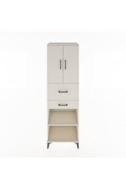 Hyperion Dolap 4 Raflı 2 Çekmeceli 2 Kapaklı 60x44x195 - S59M008V1B