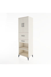 Hyperion Dolap 4 Raflı 2 Çekmeceli 2 Kapaklı 60x44x195 - S59M008V1B