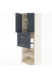 Hyperion Dolap 4 Raflı 2 Çekmeceli 2 Kapaklı 60x44x195 - S59M008V2B