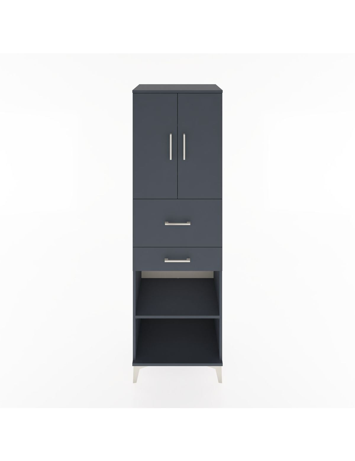 Hyperion Dolap 4 Raflı 2 Çekmeceli 2 Kapaklı 60x44x195 - S59M008V5B