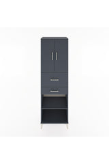 Hyperion Dolap 4 Raflı 2 Çekmeceli 2 Kapaklı 60x44x195