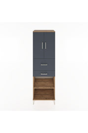 Hyperion Dolap 4 Raflı 2 Çekmeceli 2 Kapaklı 60x44x195 - S59M008V8B