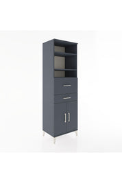Hyperion Dolap 4 Raflı 2 Çekmeceli 2 Kapaklı 60x44x195 - S59M009V5B
