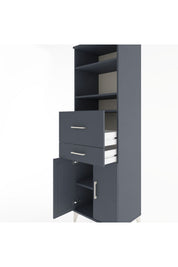 Hyperion Dolap 4 Raflı 2 Çekmeceli 2 Kapaklı 60x44x195 - S59M009V5B