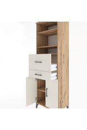 Hyperion Dolap 4 Raflı 2 Çekmeceli 2 Kapaklı 60x44x195 - S59M009V7B