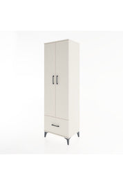 Hyperion Dolap 3 Raflı Tek Çekmeceli Tek Askılı 60x44x195 - S59M010V1B