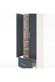 Hyperion Dolap 3 Raflı Tek Çekmeceli Tek Askılı 60x44x195 - S59M010V2B