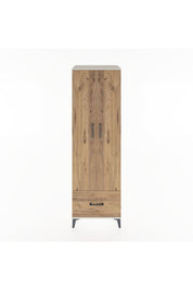 Hyperion Dolap 3 Raflı Tek Çekmeceli Tek Askılı 60x44x195 - S59M010V3B