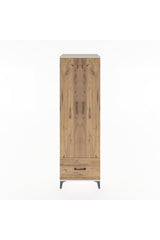 Hyperion Dolap 3 Raflı Tek Çekmeceli Tek Askılı 60x44x195