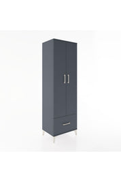 Hyperion Dolap 3 Raflı Tek Çekmeceli Tek Askılı 60x44x195 - S59M010V5B