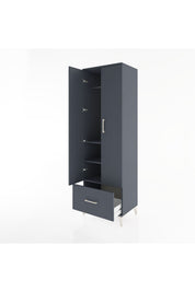 Hyperion Dolap 3 Raflı Tek Çekmeceli Tek Askılı 60x44x195 - S59M010V5B