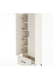 Hyperion Dolap 5 Raflı Tek Çekmeceli 2 Kapaklı 60x44x195 - S59M011V1B