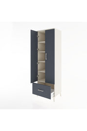 Hyperion Dolap 5 Raflı Tek Çekmeceli 2 Kapaklı 60x44x195 - S59M011V2B