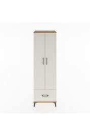 Hyperion Dolap 5 Raflı Tek Çekmeceli 2 Kapaklı 60x44x195 - S59M011V7B
