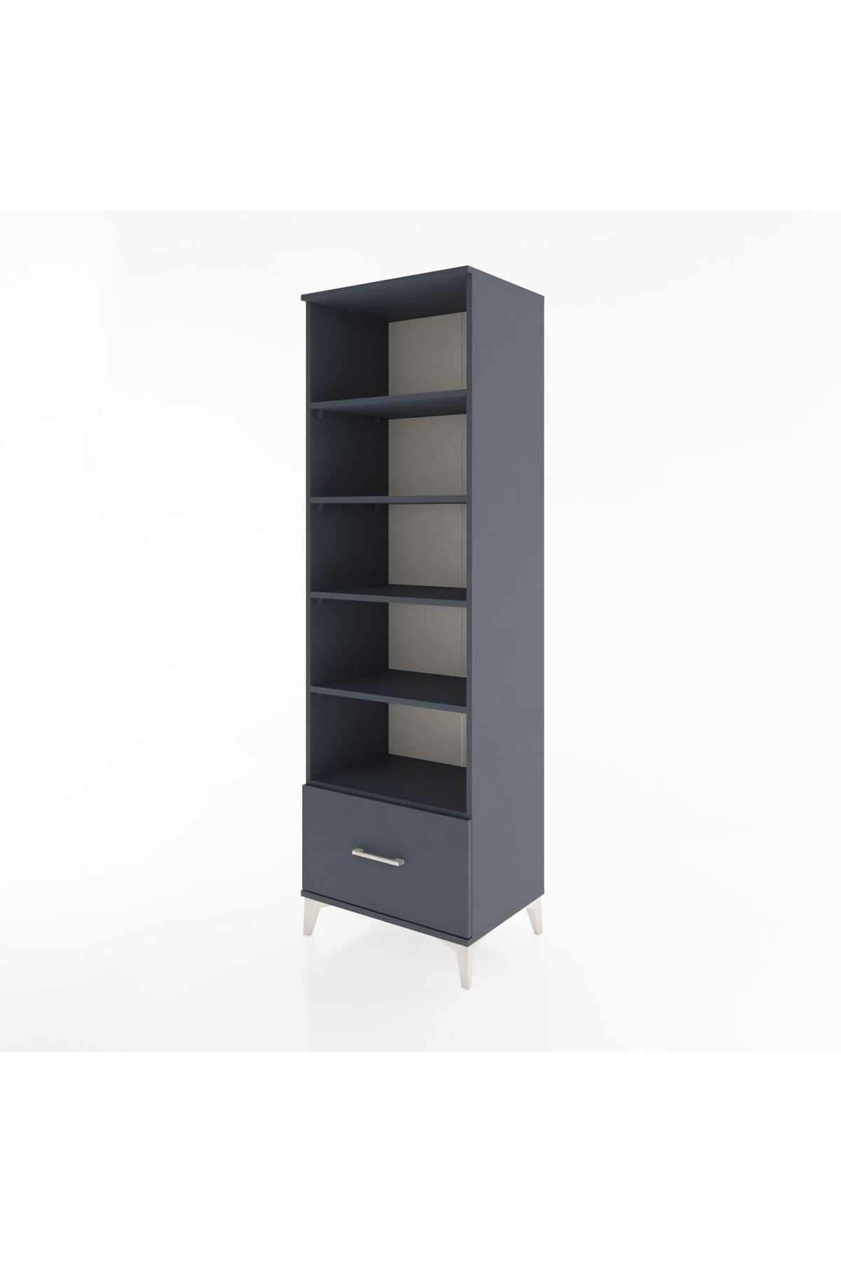 Hyperion Dolap 5 Raflı Tek Çekmeceli 60x44x195 - S59M012V5B