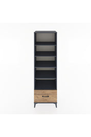 Hyperion Dolap 5 Raflı Tek Çekmeceli 60x44x195 - S59M012V6B