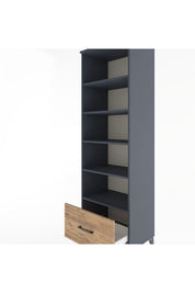 Hyperion Dolap 5 Raflı Tek Çekmeceli 60x44x195 - S59M012V6B