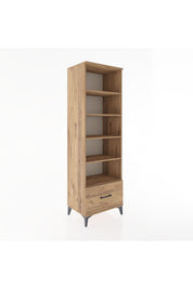 Hyperion Dolap 5 Raflı Tek Çekmeceli 60x44x195 - S59M012V9B