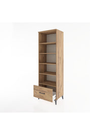 Hyperion Dolap 5 Raflı Tek Çekmeceli 60x44x195 - S59M012V9B
