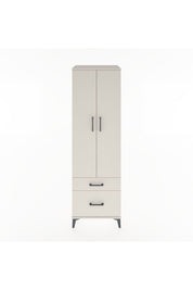 Hyperion Dolap 2 Raflı 2 Çekmeceli Tek Askılı 60x44x195 - S59M013V1B